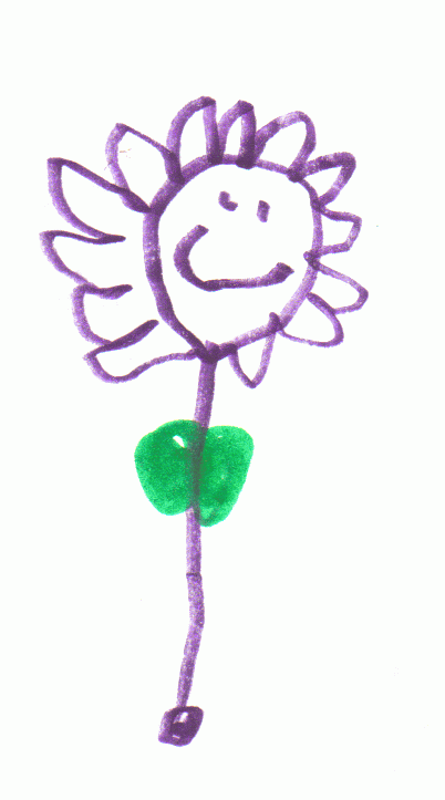 A flower drawing by one of my children This entry was posted on Monday 